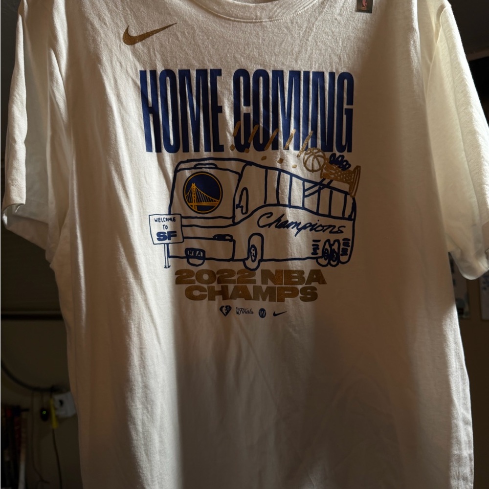 Nike White Homecoming Champions T-Shirt